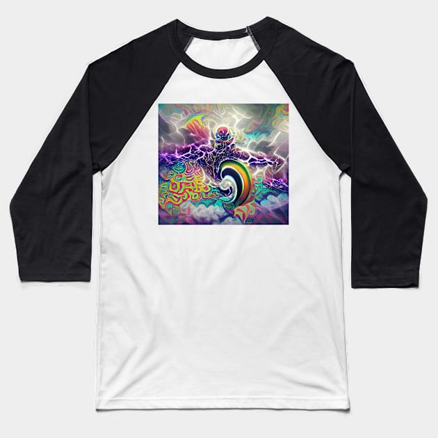 Devourer of the Worlds Baseball T-Shirt by Mihadom